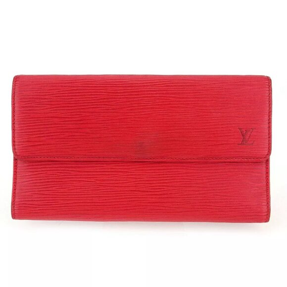 Louis Vuitton wallet epi Epi Authentic USED T17073 - Picture 1 of 9